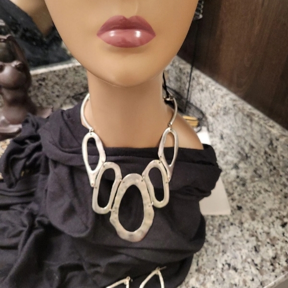 Handmade silver jewelry set - Picture 2 of 3